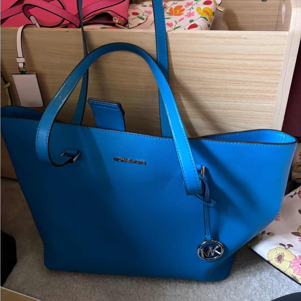 Michael Kors Blue Tote